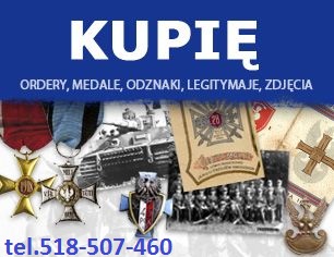 Kupie Stare Kolekcje Medali I Odznaczeń Tel. 518-507-460
